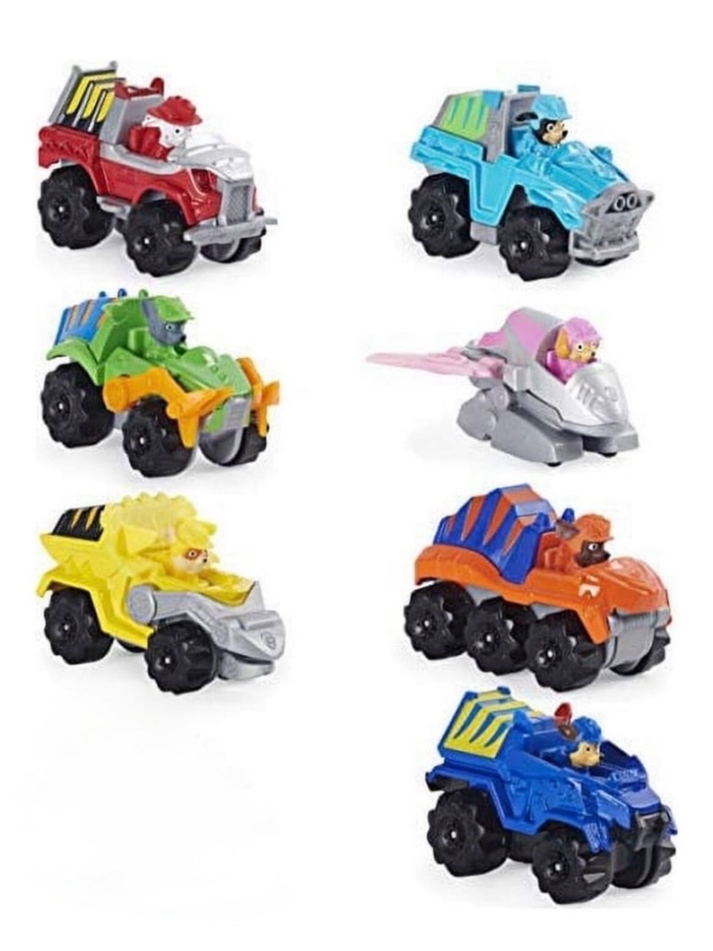 *Reserved*Paw Patrol True Metal Dino rescue vehicles